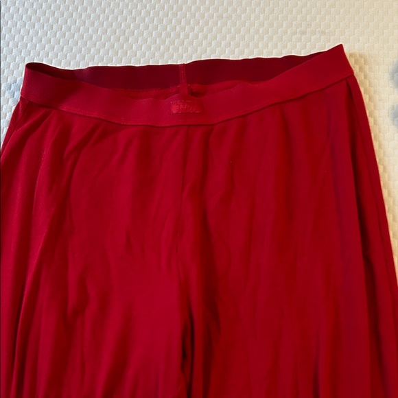 SKIMS Pants - SKIMS Cotton Rib Comfortable Loungewear Pants